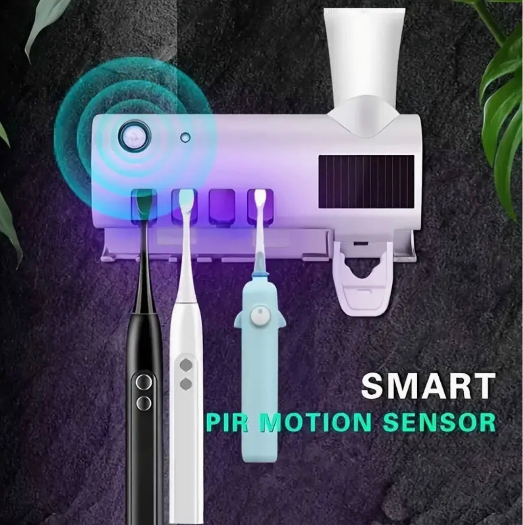 Automatic Toothbrush and Toothpaste Dispenser