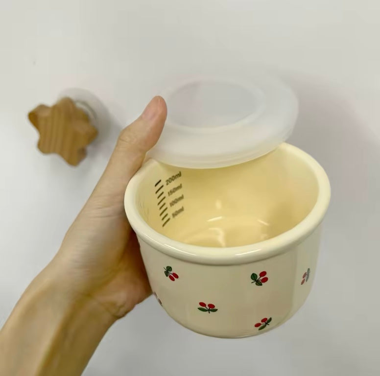 Baby Food Supplement Ceramic Bowl
