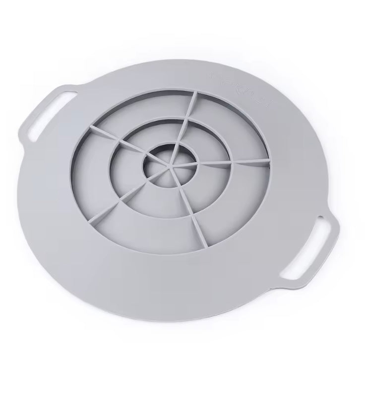 Silicone spill-proof pot lid