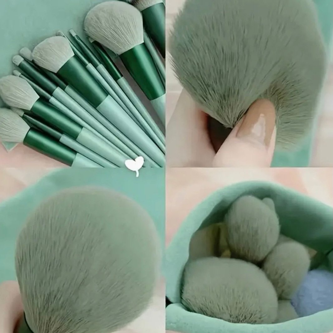 13-Delige Make-upborstel Set