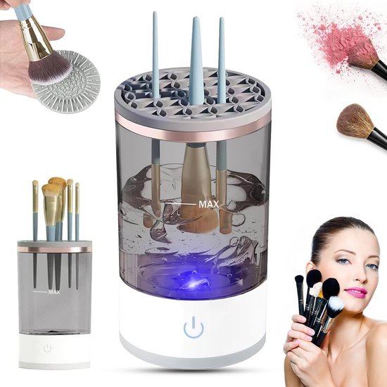 Automatische Make-Up Borstel Reiniger