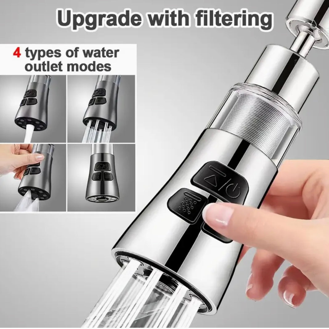 Universal 360° Rotatable Kitchen Faucet Extender