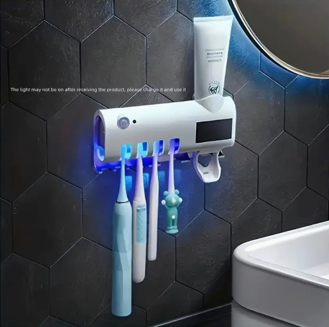 Automatic Toothbrush and Toothpaste Dispenser