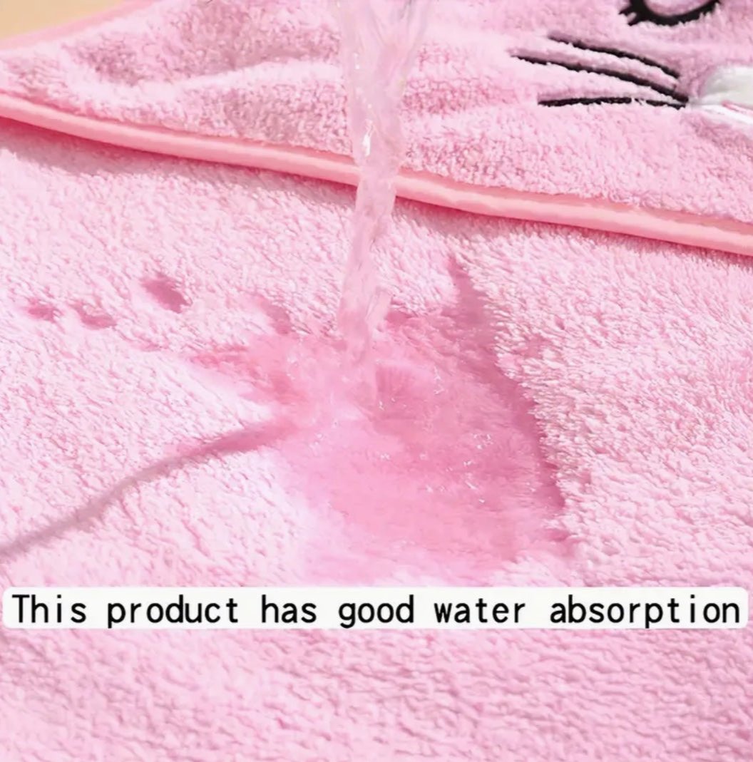 Cartoon Animal Baby Bath Towels
