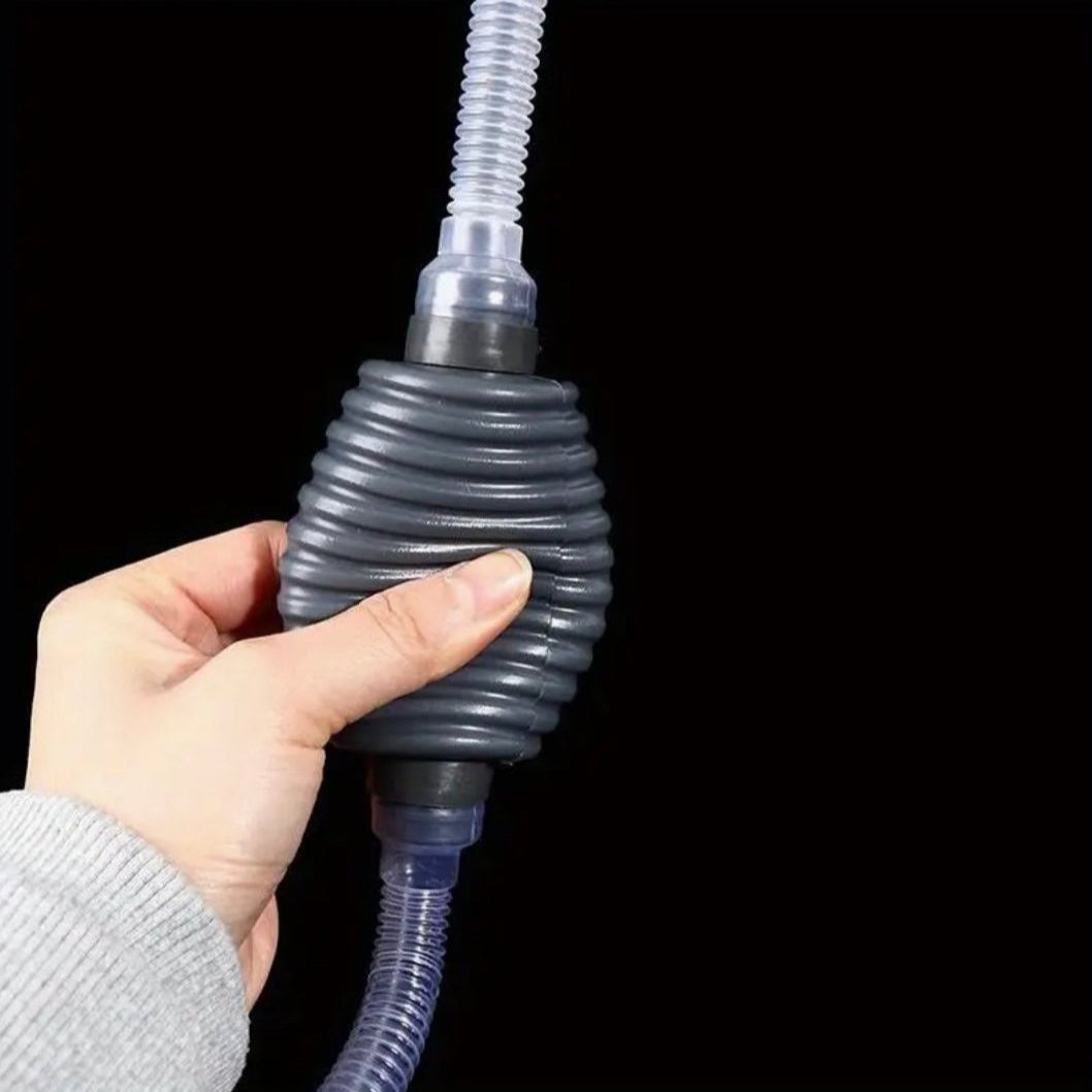 Gray Aquarium Siphon Pipe