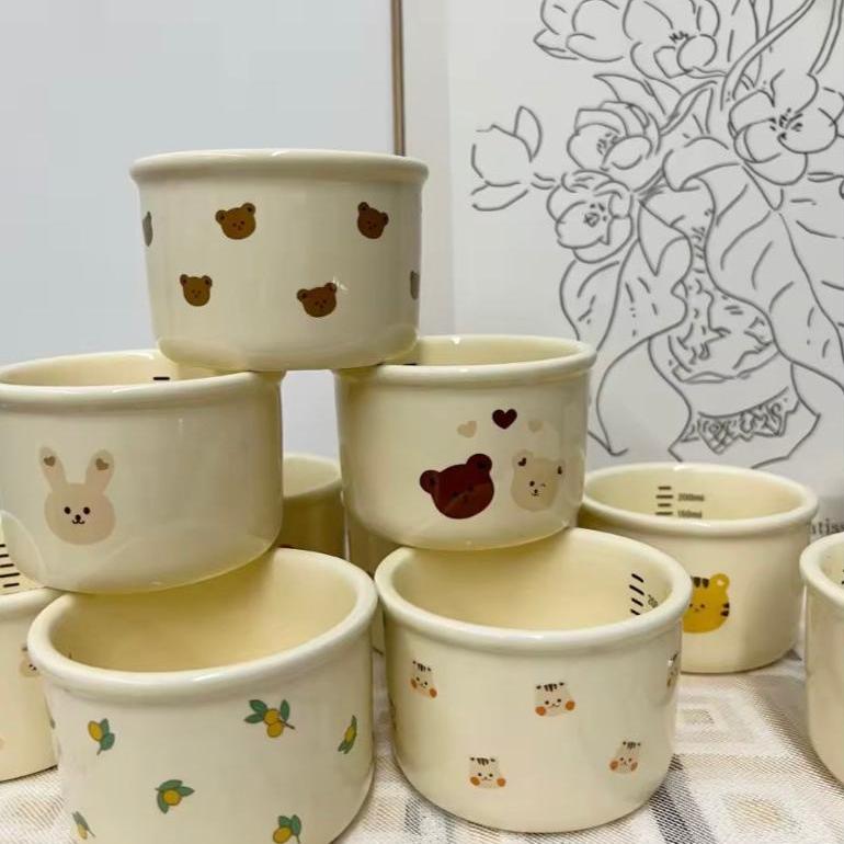 Baby Food Supplement Ceramic Bowl