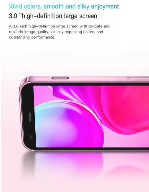 mini smartphone 3.0 inch display