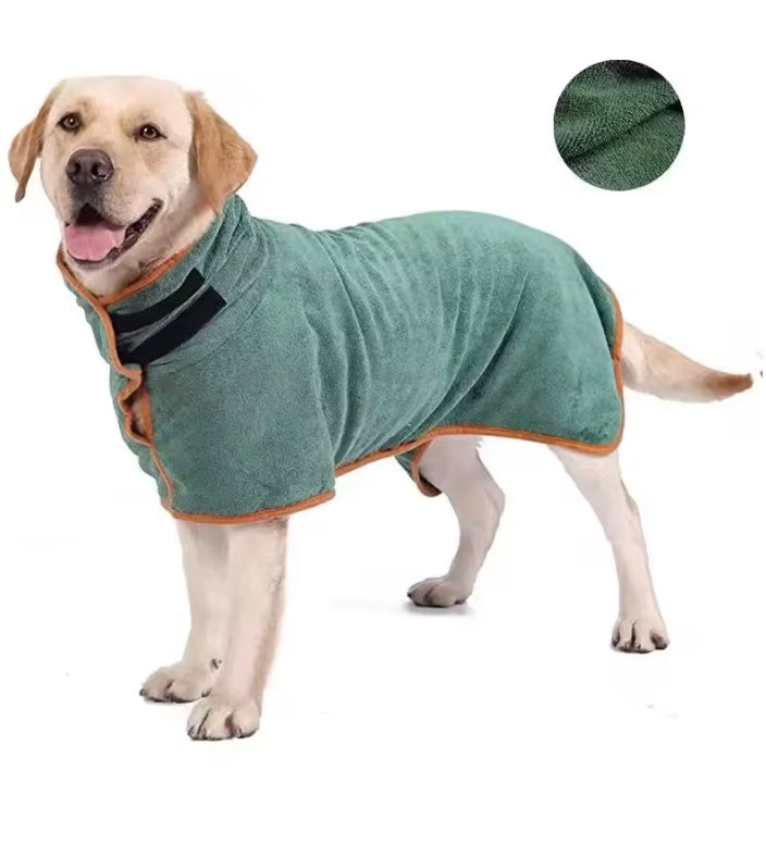 Dog Bathrobe Absorbent