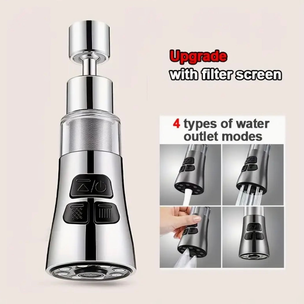 Universal 360° Rotatable Kitchen Faucet Extender