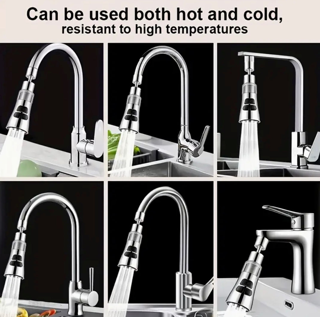 Universal 360° Rotatable Kitchen Faucet Extender