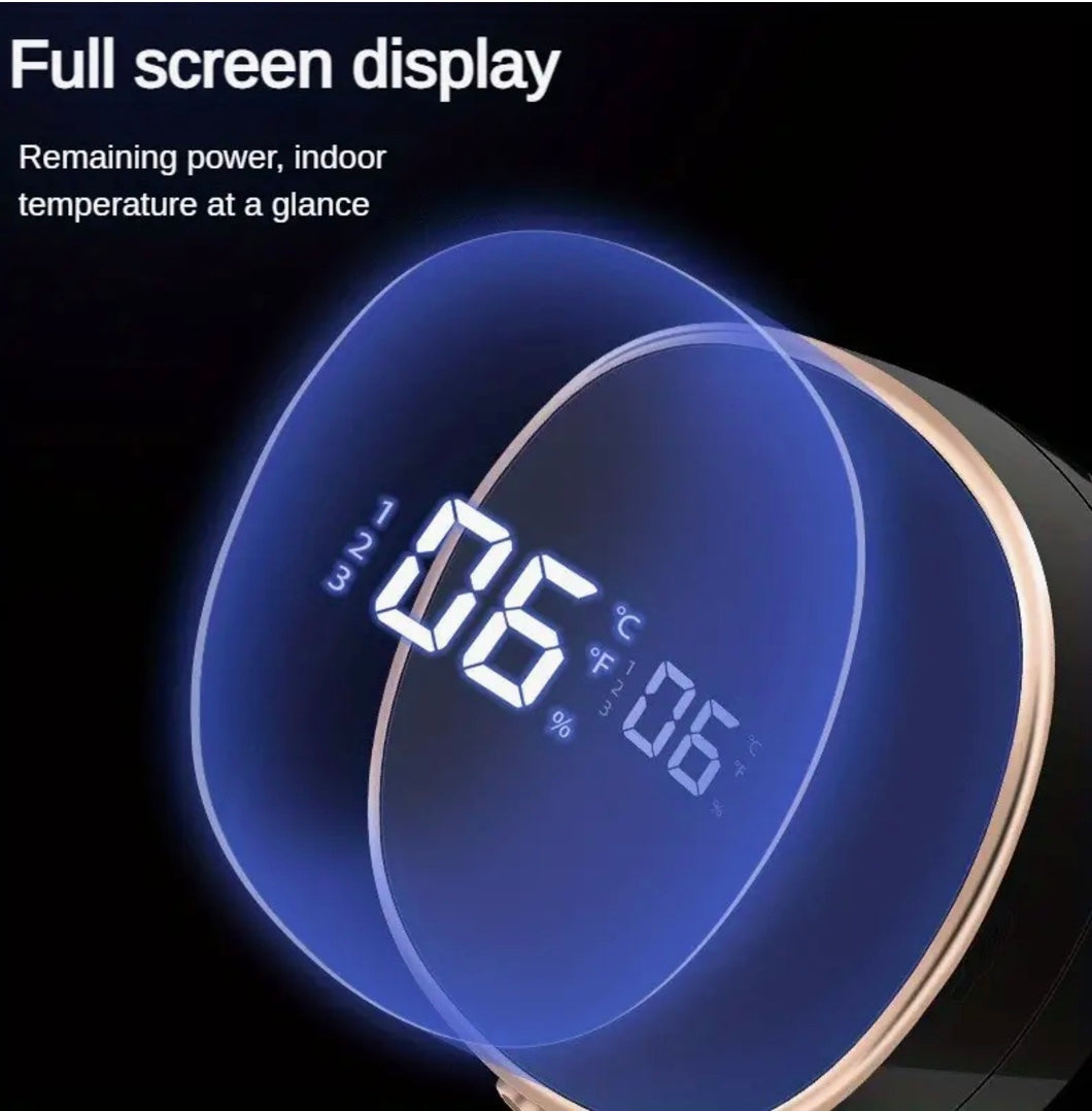 Automatic Foam Soap Dispenser with Temperature Display